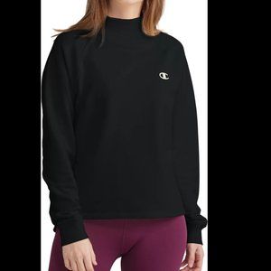 CHAMPION Powerblend Mock Neck Sweatshirt